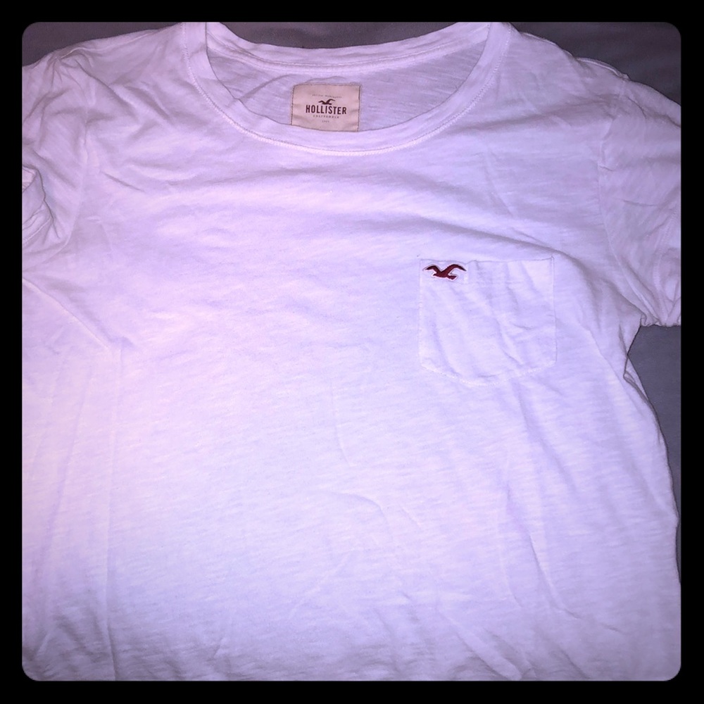 Hollister crop top! Sz M. Great condition!